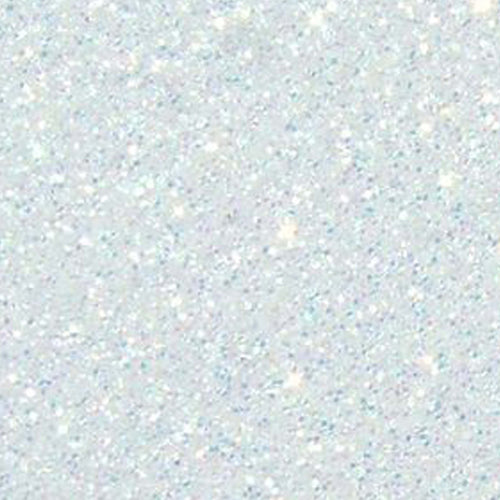 Rainbow White Glitter HTV 12” x 19.5” Sheet - Heat Transfer Vinyl