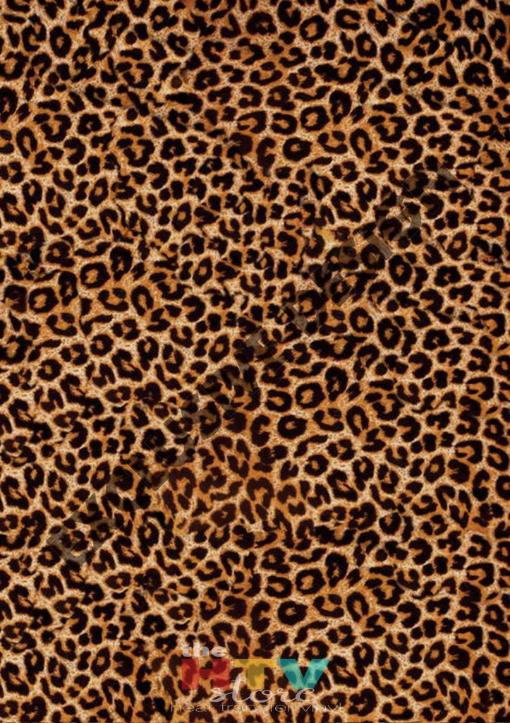 12 X 17 Cheetah Leopard Cow Animal Print Pattern Htv Sheet