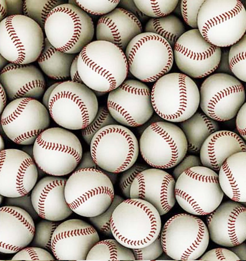 Baseball Pattern Decal 12