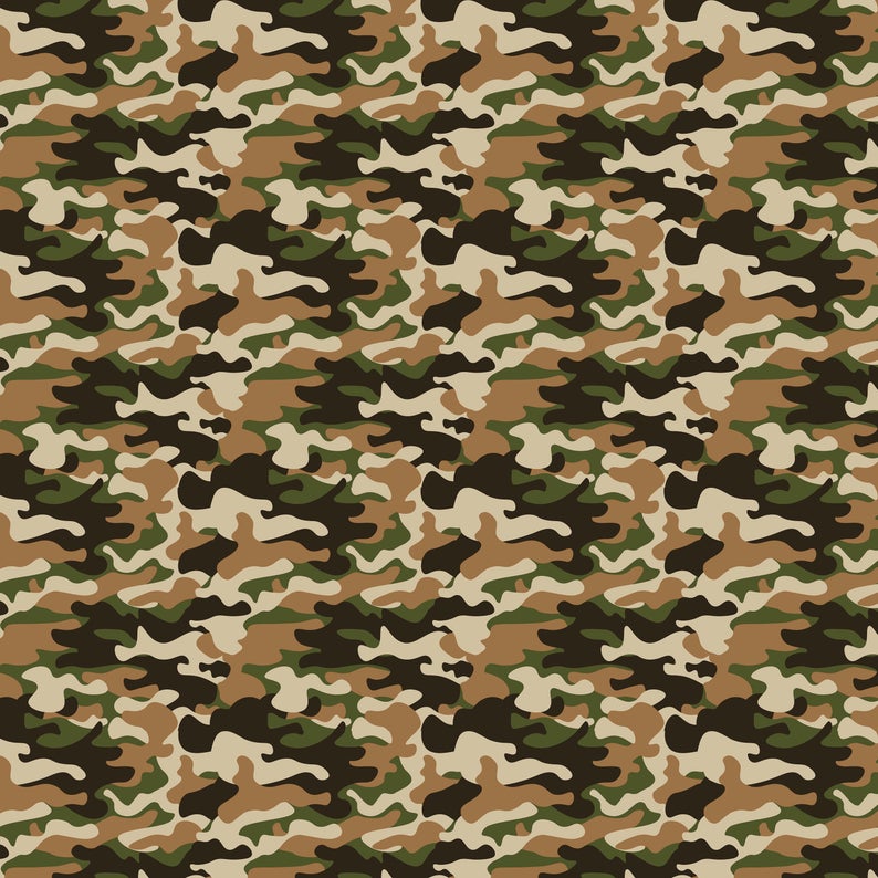 Camouflage Camo Pattern Decal 12