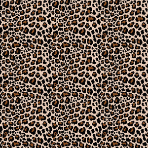 Light Cheetah Pattern Decal 12" x 12" Sheet Waterproof - Gloss Finish
