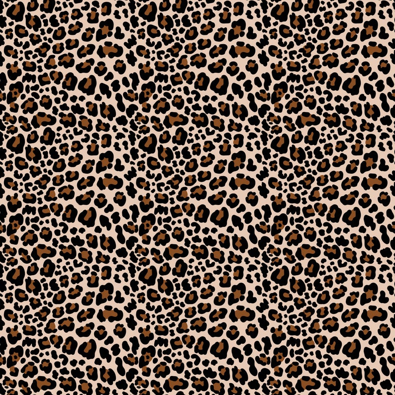 Light Cheetah Pattern Decal 12