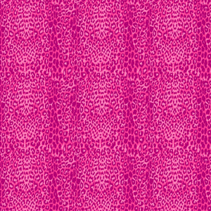 12" X 12" Cheetah Pink on Pink Pattern Decal Sheet Waterproof - Gloss Finish