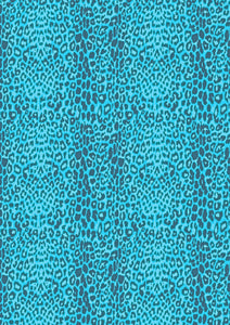 12" x 17" HTV Cheetah Animal Leopard Pattern HTV Sheet
