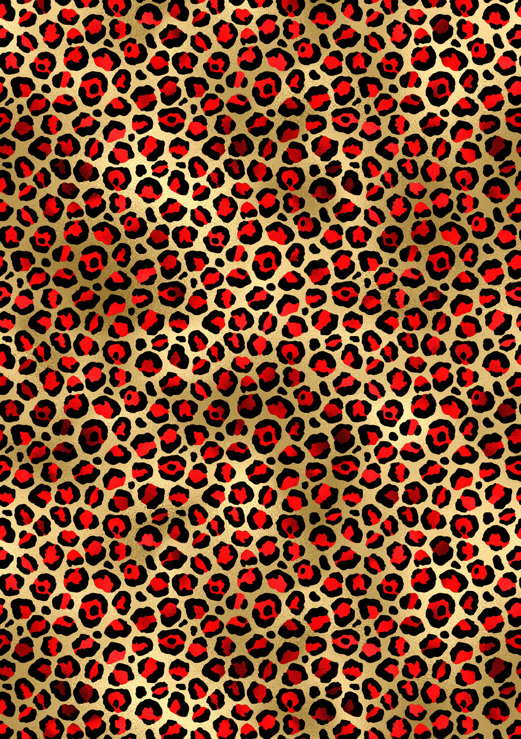 12 x 17 Cheetah With Red Animal Print Leopard HTV Pattern HTV Sheet  Printed Sheet - Heat Transfer Vinyl Iron On