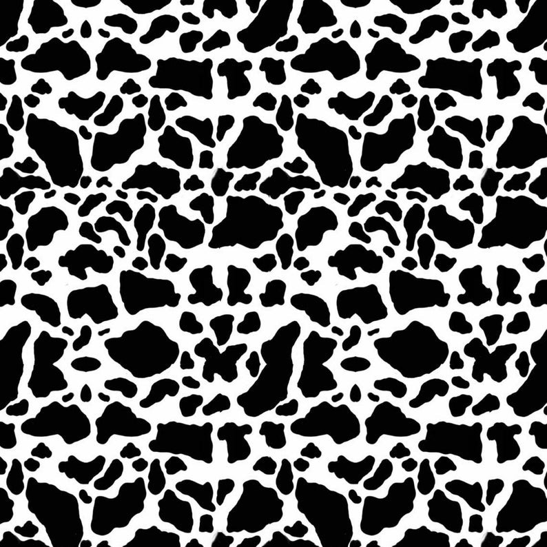 Cow Animal Print Pattern Decal 12
