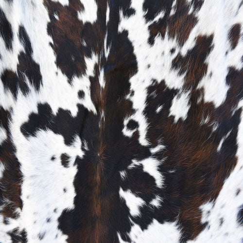 Cowhide Black Brown Decal Animal Print Pattern 12