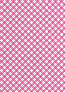 12" x 17" Diagonal Pink and White Buffalo Pattern HTV Sheet Heat Transfer Vinyl - Iron On
