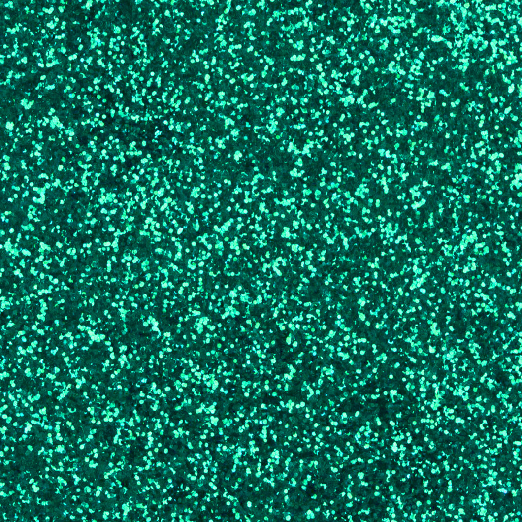 Emerald Glitter HTV 12” x 19.5” Sheet - Heat Transfer Vinyl