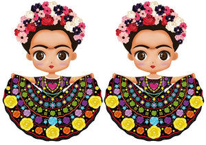12" x 17" Mexican Girls Mexico Pattern HTV