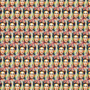 Decal 12" x 12" Mexican Girl Pattern Zarape Serape Pattern  Sheet Waterproof - Gloss Finish