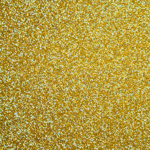 Gold Glitter HTV 12” x 19.5” Sheet and Yard Options- Heat Transfer Vinyl