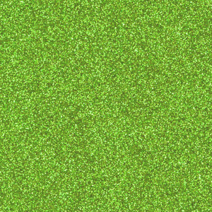 Light Green Glitter HTV 12” x 19.5” Sheet - Heat Transfer Vinyl