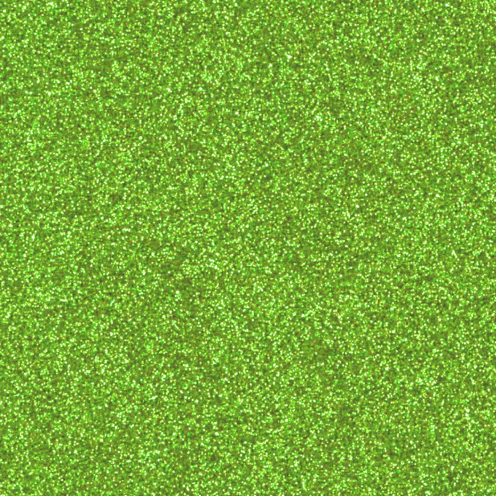 Light Green Glitter HTV 12” x 19.5” Sheet - Heat Transfer Vinyl