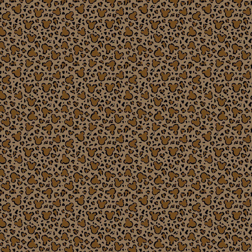 Mouse Cheetah Dark Animal Print Leopard Magical Pattern Decal 12