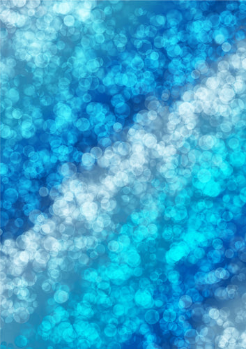 Multi Blue Bubbles Boy Gender Reveal Baby Pattern HTV 12