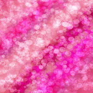 Multi Pink Bubbles Decal 12" x 12" Baby Girl Gender Reveal Pattern Sheet Waterproof - Gloss Finish