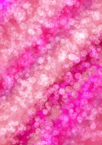 Multi Pink Bubbles Girl Gender Reveal Baby Pattern HTV 12" x 17" Sheet - Heat Transfer Vinyl