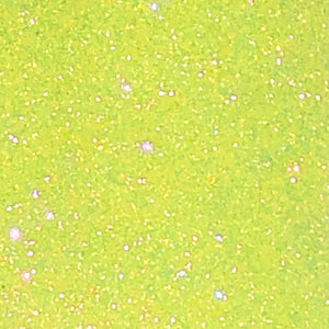 Neon Yellow Glitter HTV 12” x 19.5” Sheet - Heat Transfer Vinyl