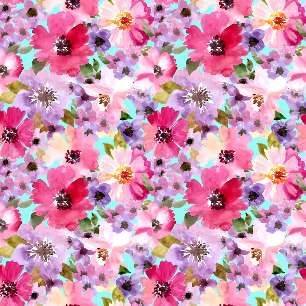 Roses Flowers Pattern Decal 12