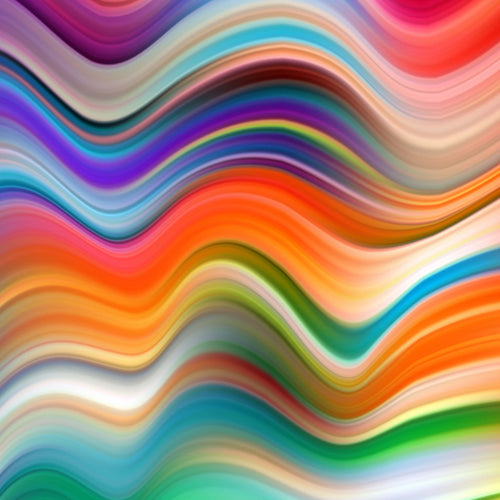 Groovy Rainbow Pattern Decal 12