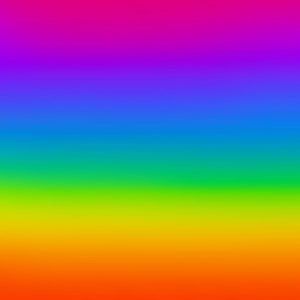 Rainbow Bright Pattern Decal 12" x 12" Sheet Waterproof - Gloss Finish - RainbowBrightDecal