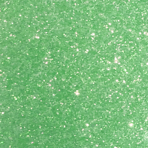 Rainbow Green Glitter HTV 12” x 19.5” Sheet - Heat Transfer Vinyl