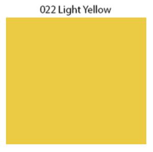 Solid Decal Oracal 651 12 X / Light Yellow Decal