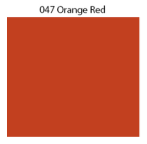 Solid Decal Oracal 651 12 X / Orange Red Decal