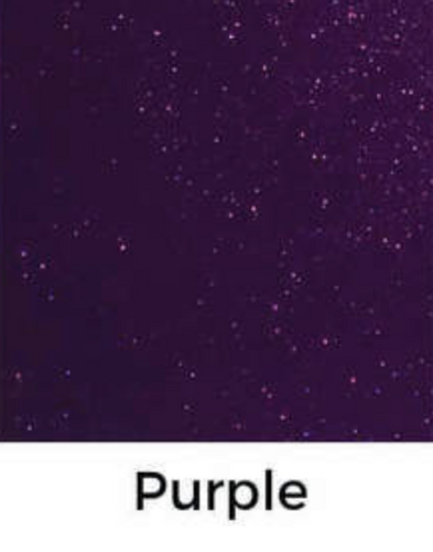 Purple Glitter Decal 12 X Decal