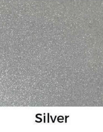 Silver Glitter Decal 12 X Decal