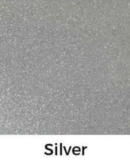 Silver Glitter Decal 12 X Decal