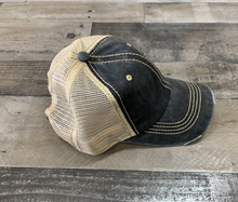 Load image into Gallery viewer, Denim And Beige Cap