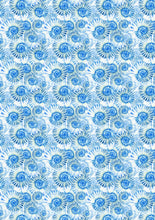 Load image into Gallery viewer, 12&quot; x 17&quot;  Sea Shells HTV Sea Ocean Beach Sand Pattern HTV Sheet
