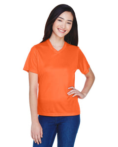 ALL OTHER COLORS Team 365 Ladies' Zone Performance V-Neck T-Shirt 100% Polyester DriFit