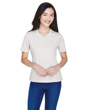 Load image into Gallery viewer, BASIC COLORS Team 365 Ladies&#39; Zone Performance V-Neck T-Shirt 100% Polyester DriFit