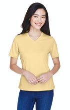 Load image into Gallery viewer, 2XLARGE ALL OTHER COLORS Team 365 Ladies&#39; Zone Performance V-Neck T-Shirt 100% Polyester DriFit