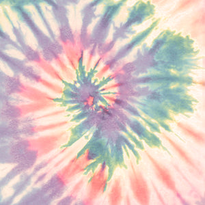 Tie Dye Vintage Coral Pattern Decal 12" x 12" Sheet Waterproof - Gloss Finish