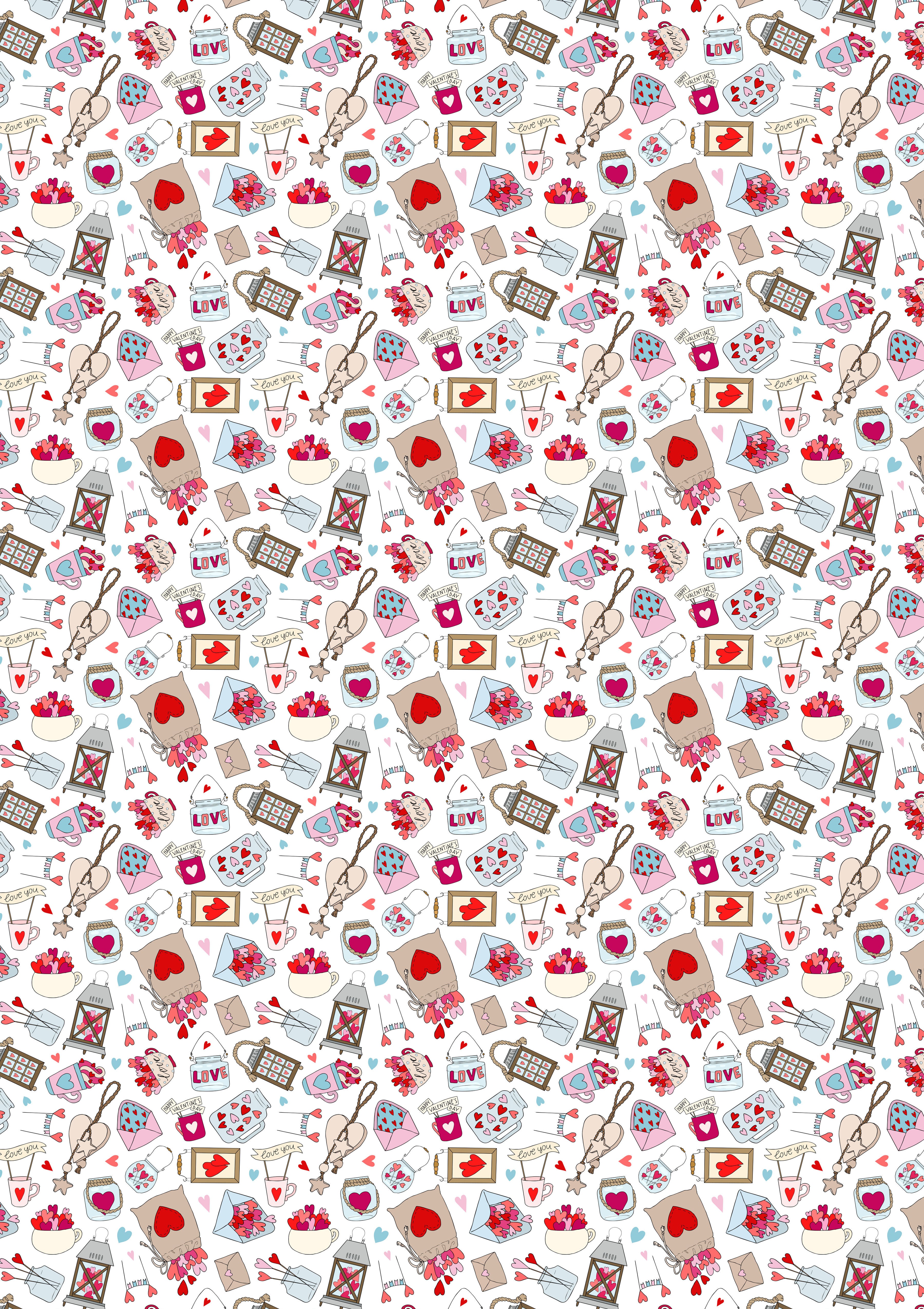 12 x 17 Valentine Duo 2 Gnome Valentine's Day Love Pattern HTV Sheet –  The HTV Store