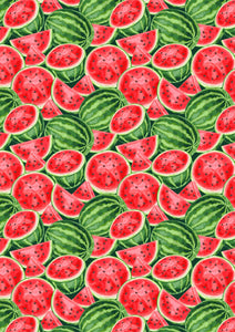 12" x 17" Watermelons All Over Pattern HTV Sheet