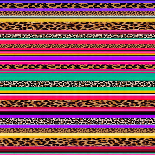 Zarape Bright Cheetah Pattern Decal 12