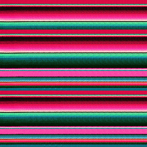 Pink Zarape Serape Pattern Decal 12" x 12" Sheet Waterproof - Gloss Finish