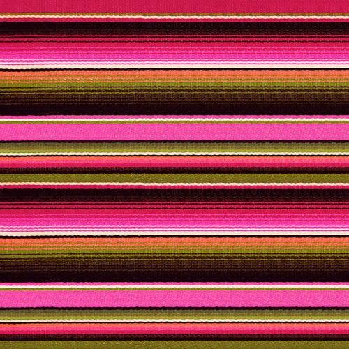 Pink Orange Zarape Serape Pattern Decal 12