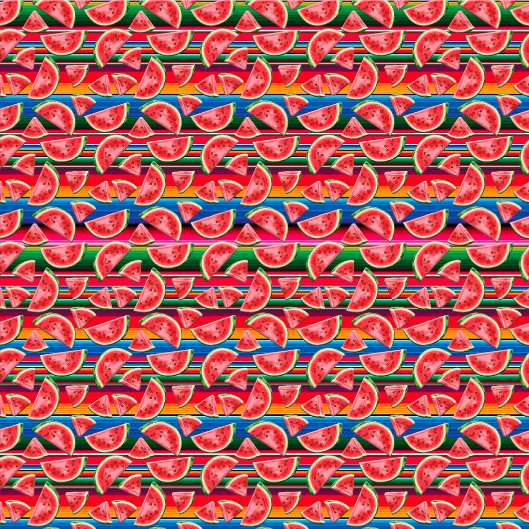 Serape Watermelon Pattern Decal 12
