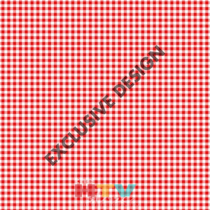 Buffalo Plaid Red White Pattern Decal 12 X Sheet Waterproof - Gloss Finish