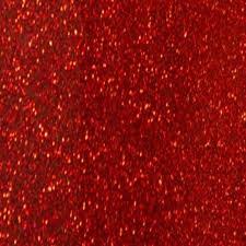 Red Glitter HTV 12” x 19.5” Sheet - Heat Transfer Vinyl