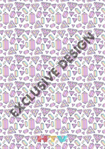 Quartz Pastel Pattern Htv 12 X 17 Sheet