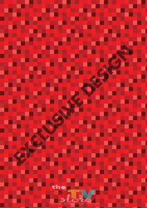 Shades Of Red Mosaic Pattern Htv 12 X 17 Sheet