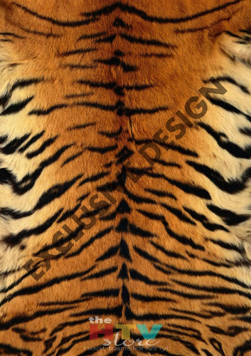 Tiger Fur Pattern Htv 12 X 17 Sheet