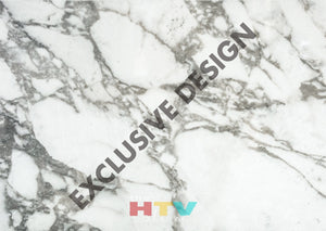 White With Gray Marble Photo Htv 12 X 17